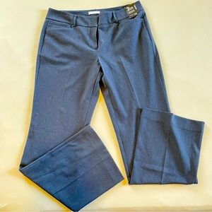 Nwt New York and company 7th Avenue pant bootcut charcoal Size 10 ave stretch
